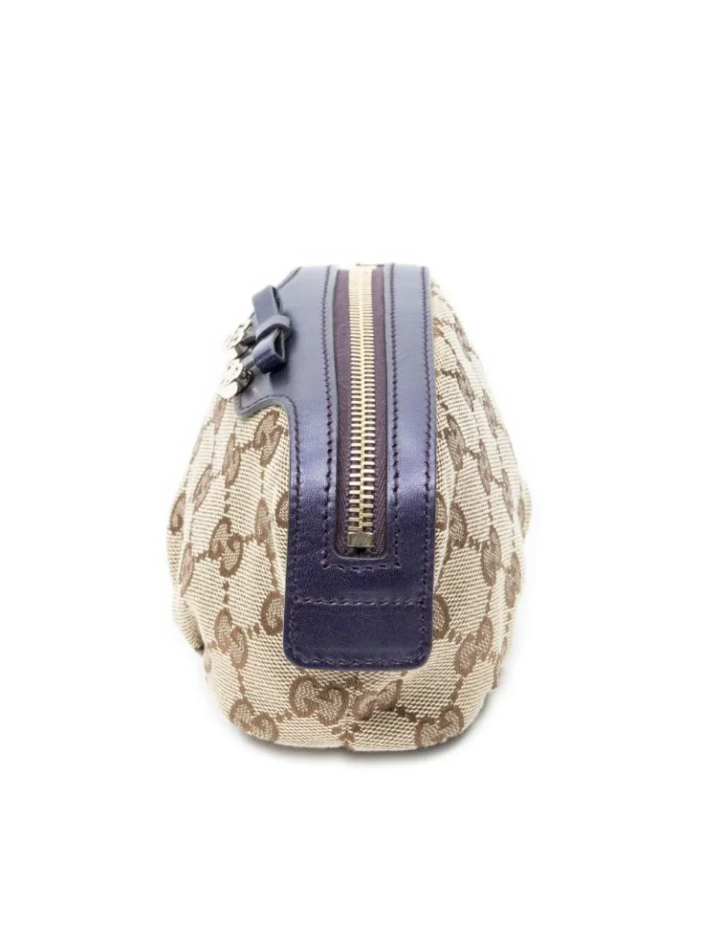 Gucci Mini Heart Cosmetic Pouch Purple
